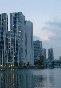 Tokyo harbor view