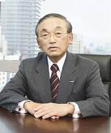Outgoing President Hiroyuki Sawai