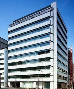 Building with the Headquarters of Teva Pharmaceuticals KK in Tokyo